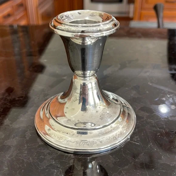 Vintage Gorman sterling 948 candlestick holders - Picture 1 of 9